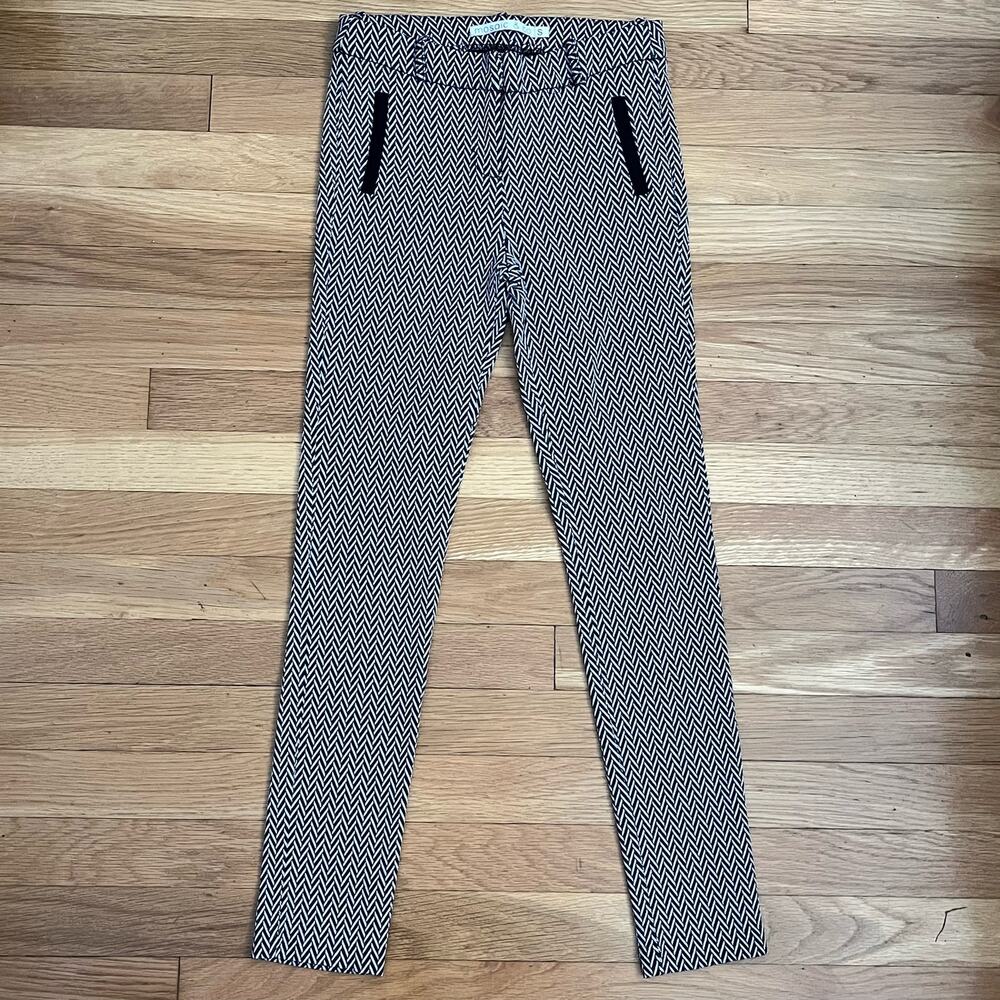 Mosaic & Co Chevron Skinny Stretch Pants - Size S